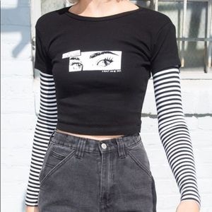 Brandy Melville I’ll meet you in New York top NWT